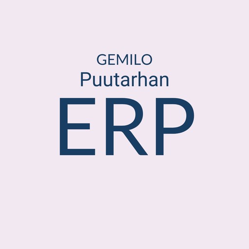 Puutarhan toiminnanohjausjärjestelmä, Gemilo Horticulture Farm Edition ERP. Tuotekuva tekstillä.